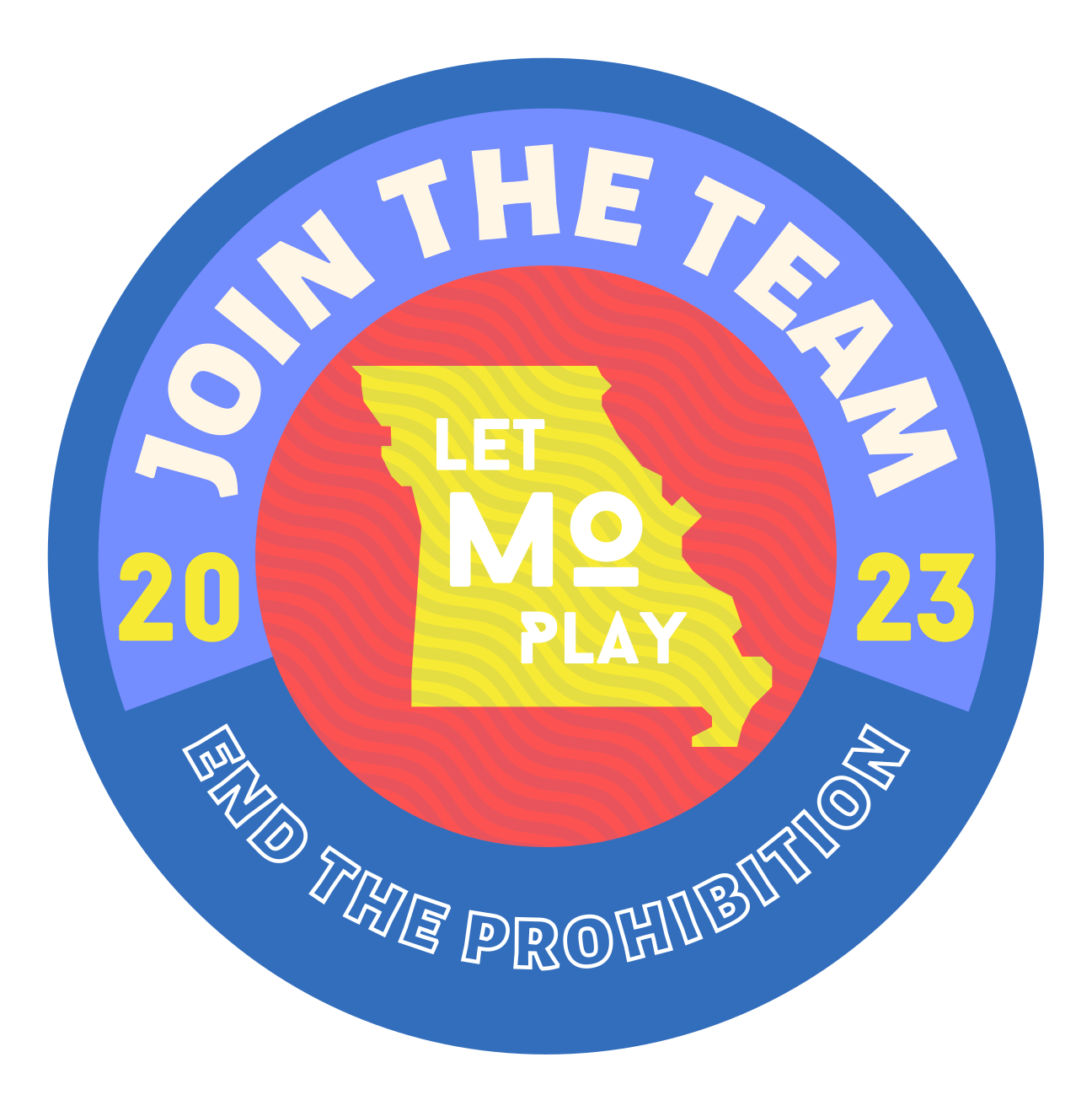 Let MO PLay Round Logo